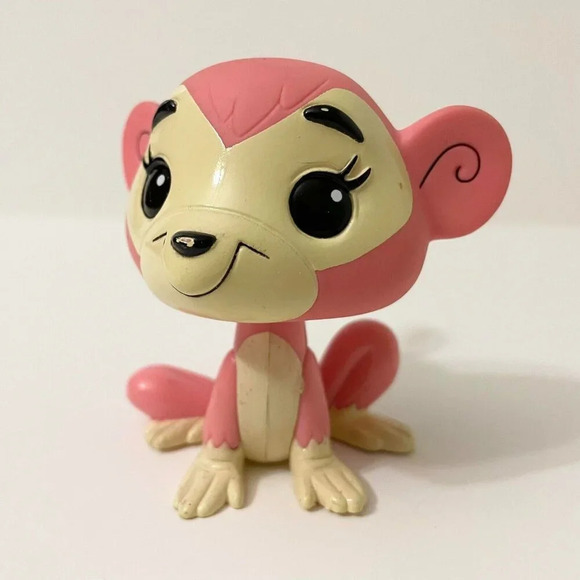 Yummi Land Nikki  Neopolitan Ice Cream Pop Doll Pet Monkey 3 Inch Tall - Picture 11 of 12